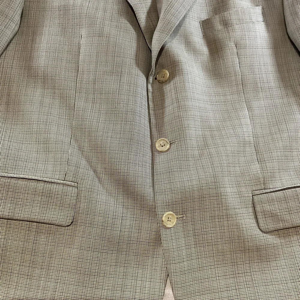 Lauren Ralph Lauren Men's 46R Tan Sport Coat Blazer Wool Silk USA Made